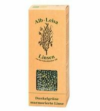 Alb-Leisa Linsen dunkelgrün marmor. 500g