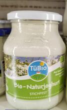T&uuml;Bio Naturjoghurt 3,8 % Glas 500ml