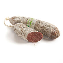 Fenchelsalami geschnitten