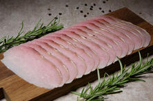 Landrauchschinken geschnitten