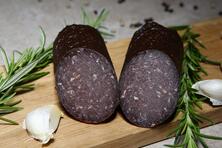 Rindersalami, geschnitten