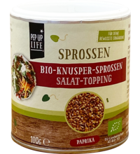 PepUpLife Knusper Sprossen Paprika 100g