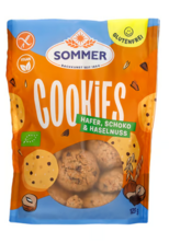 Sommer Cookies Hafer Schoko Haseln gf