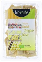 bio verde Ravioli mit Ziegenk&auml;se 250g